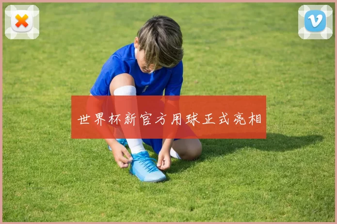 世界杯新官方用球正式亮相