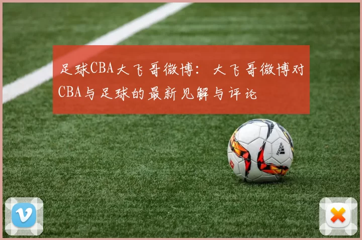 足球CBA大飞哥微博:大飞哥微博对CBA与足球的最新见解与评论